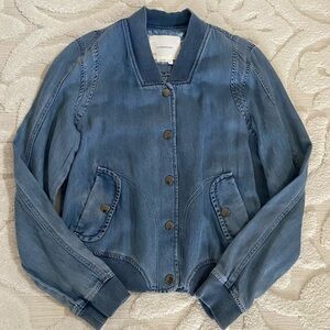 Anthropologie chambray jacket